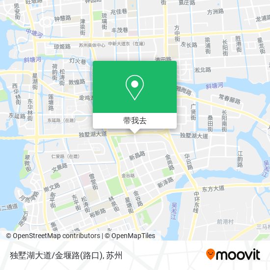 独墅湖大道/金堰路(路口)地图