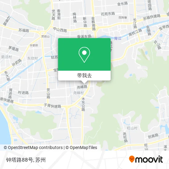 钟塔路88号地图
