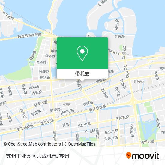 苏州工业园区吉成机电地图