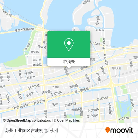苏州工业园区吉成机电地图