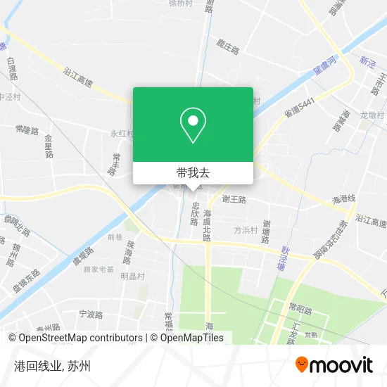 港回线业地图