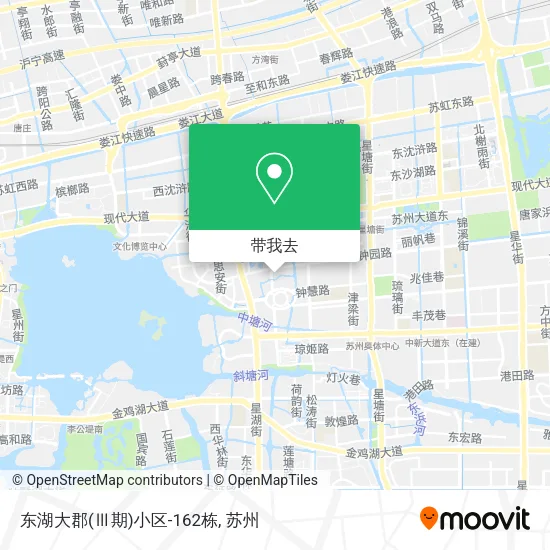 东湖大郡(Ⅲ期)小区-162栋地图