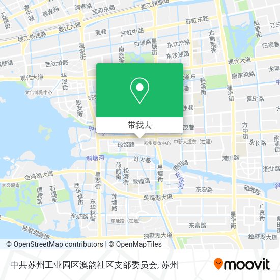 中共苏州工业园区澳韵社区支部委员会地图