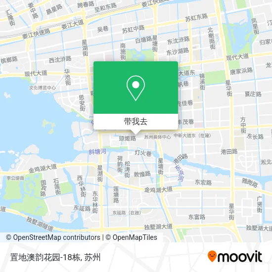 置地澳韵花园-18栋地图