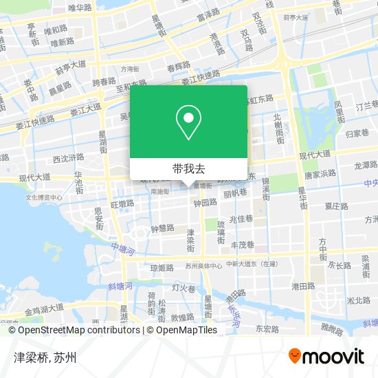 津梁桥地图