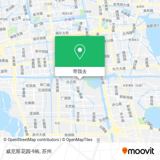 威尼斯花园-9栋地图