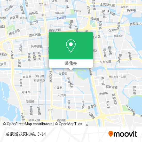 威尼斯花园-3栋地图