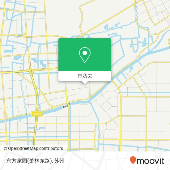 东方家园(萧林东路)地图