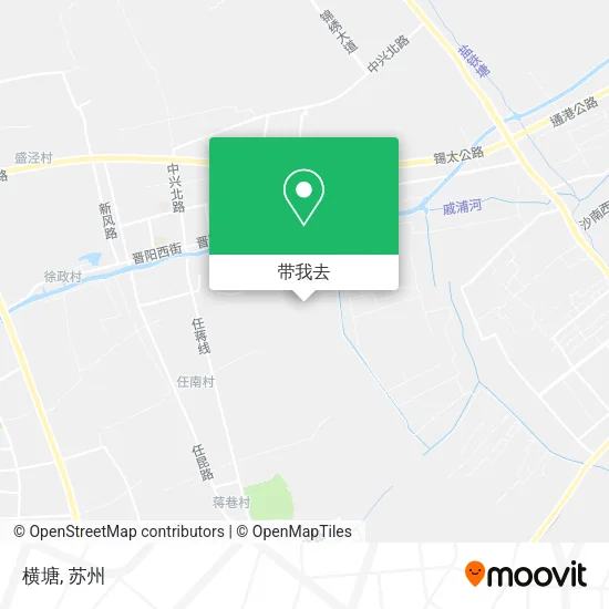 横塘地图