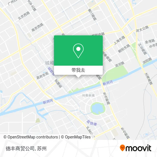 德丰商贸公司地图