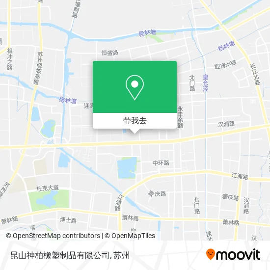 昆山神柏橡塑制品有限公司地图
