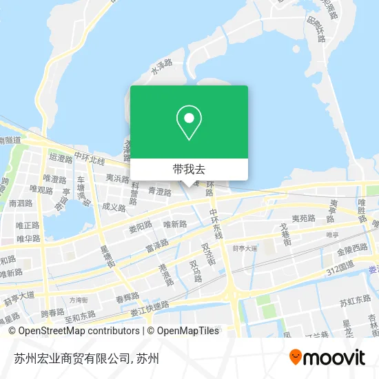 苏州宏业商贸有限公司地图