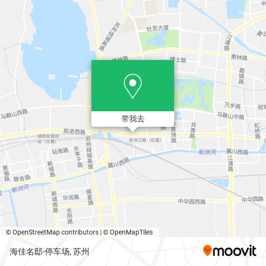 海佳名邸-停车场地图