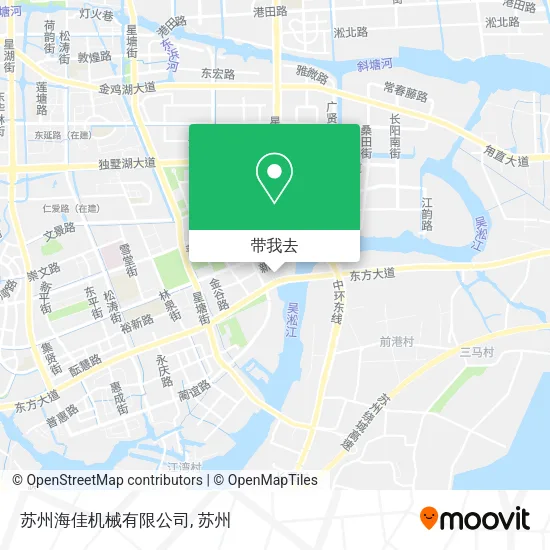 苏州海佳机械有限公司地图