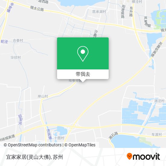 宜家家居(灵山大佛)地图