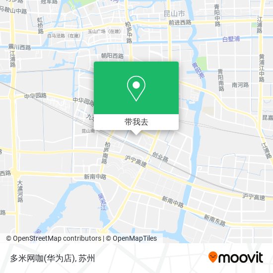 多米网咖(华为店)地图