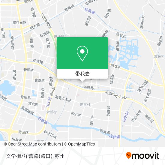 文学街/洋蕾路(路口)地图