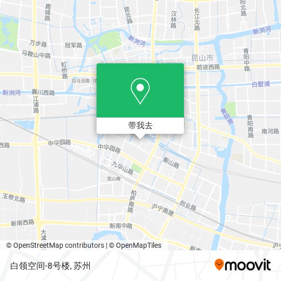 白领空间-8号楼地图