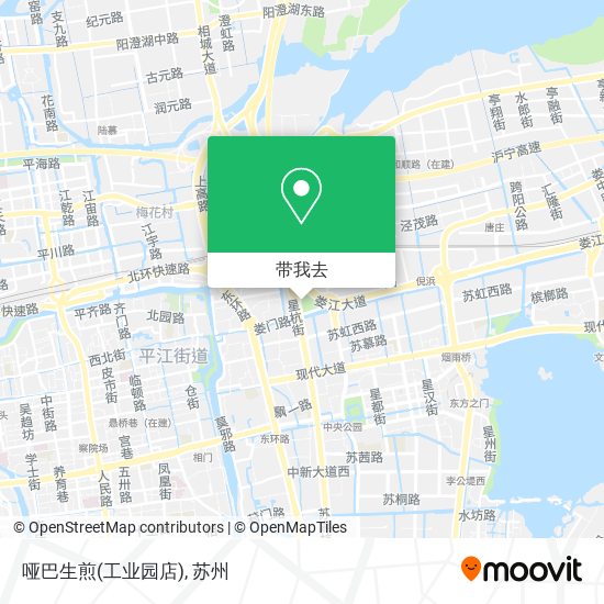 哑巴生煎(工业园店)地图