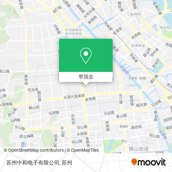 苏州中和电子有限公司地图