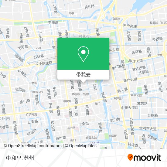 中和里地图