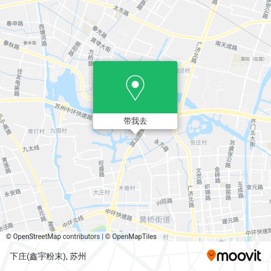 下庄(鑫宇粉末)地图