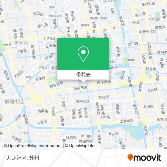 大龙社区地图