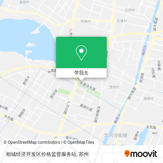 相城经济开发区价格监督服务站地图