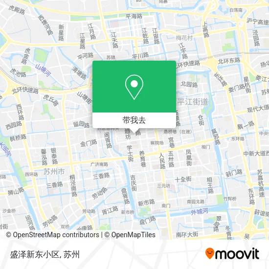 盛泽新东小区地图
