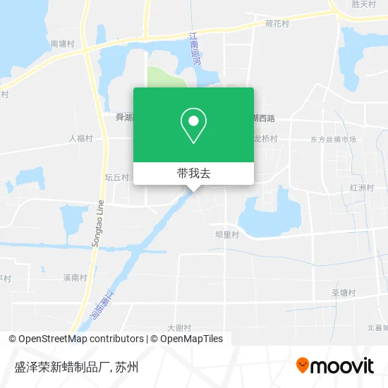 盛泽荣新蜡制品厂地图