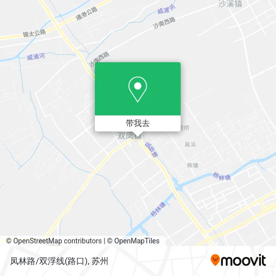 凤林路/双浮线(路口)地图
