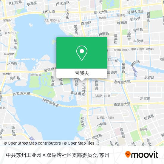 中共苏州工业园区双湖湾社区支部委员会地图