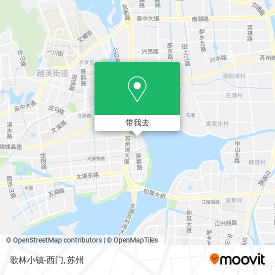 歌林小镇-西门地图