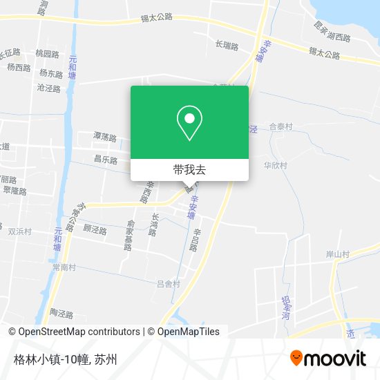格林小镇-10幢地图