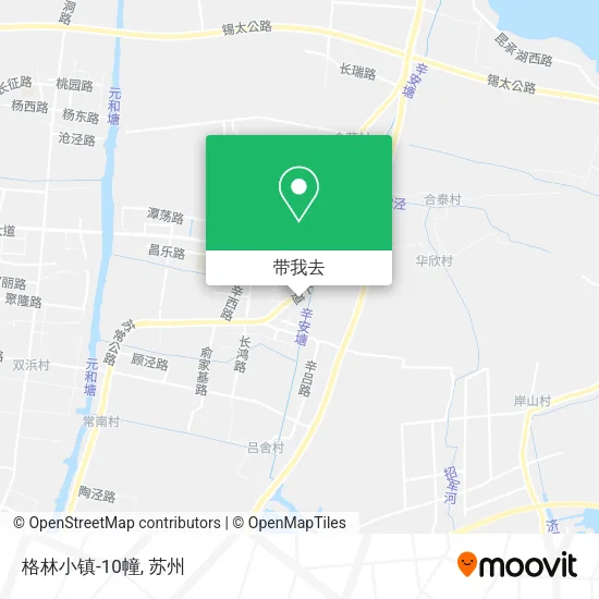 格林小镇-10幢地图