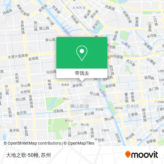 大地之歌-50幢地图