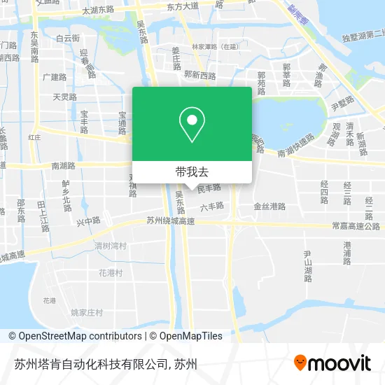 苏州塔肯自动化科技有限公司地图