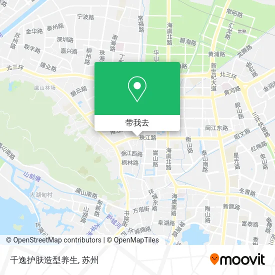 千逸护肤造型养生地图