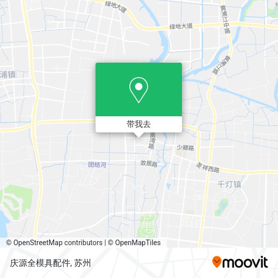 庆源全模具配件地图