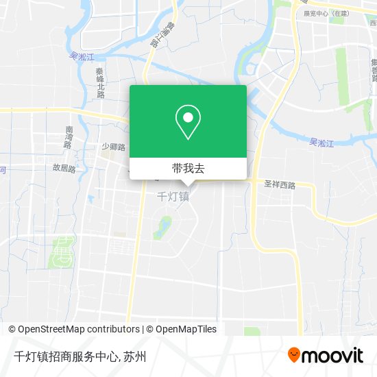 千灯镇招商服务中心地图
