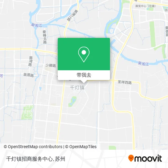 千灯镇招商服务中心地图