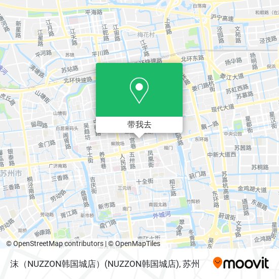 沫（NUZZON韩国城店）地图