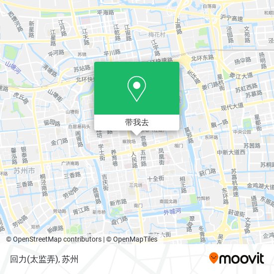回力(太监弄)地图