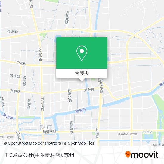 HC发型公社(中乐新村店)地图