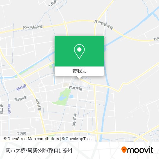 周市大桥/周新公路(路口)地图