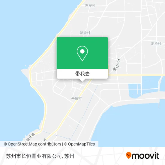 苏州市长恒置业有限公司地图