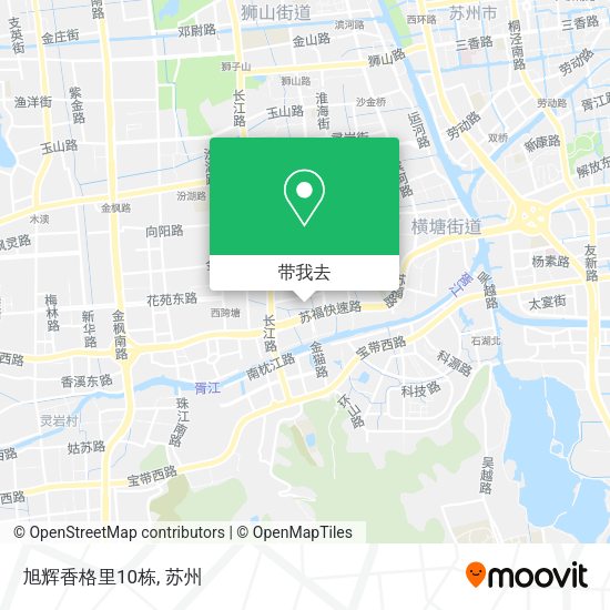 旭辉香格里10栋地图