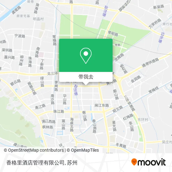 香格里酒店管理有限公司地图