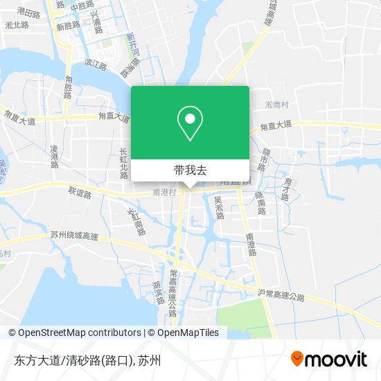 东方大道/清砂路(路口)地图