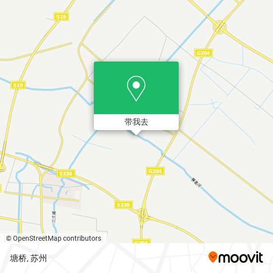 塘桥地图